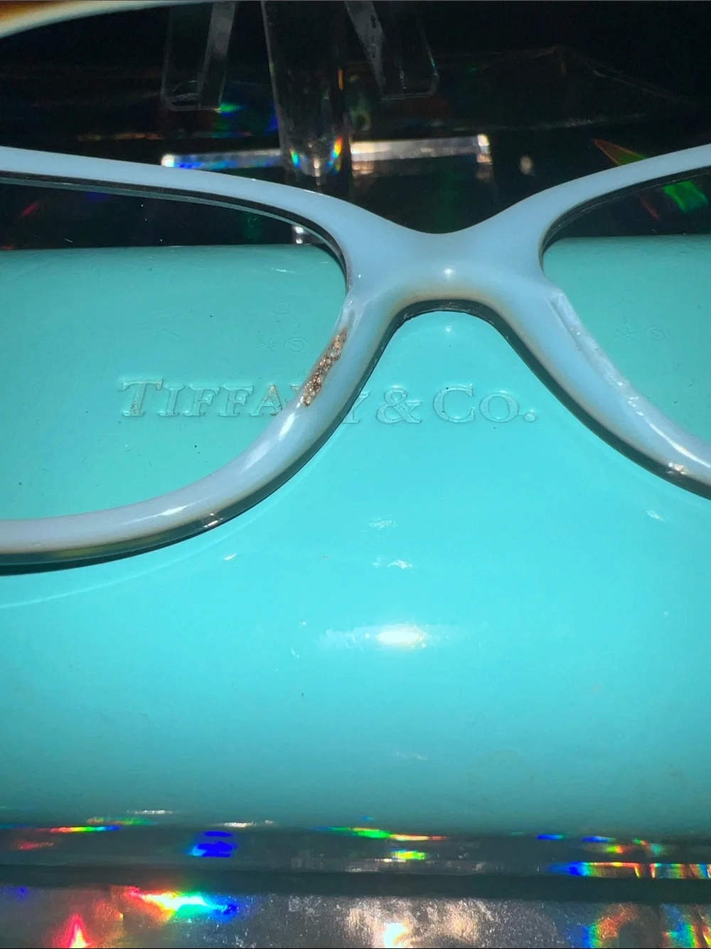 Tiffany & Co. Tortoise Cat-Eye Optical Frames with Tiffany Blue Case